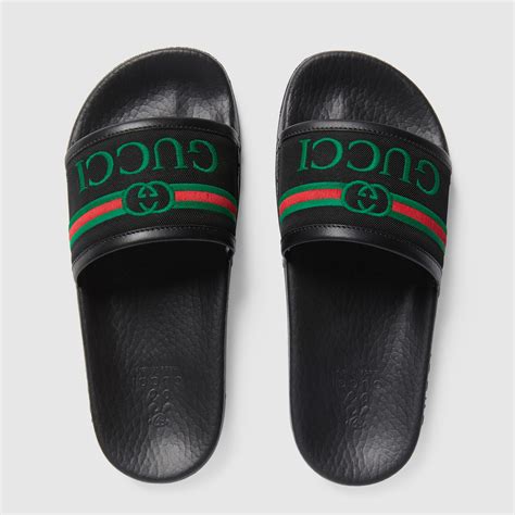 gucci slides for toddlers|Gucci slides girl.